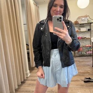 Pleated Bamboo Shorts